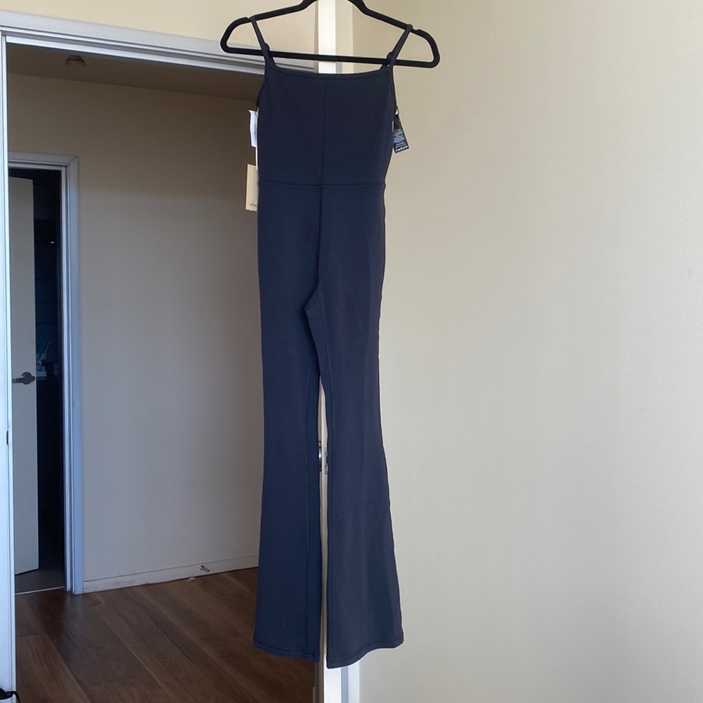 Aritzia Divinity Black Jumpsuit - Flare. Size XS. NWT.